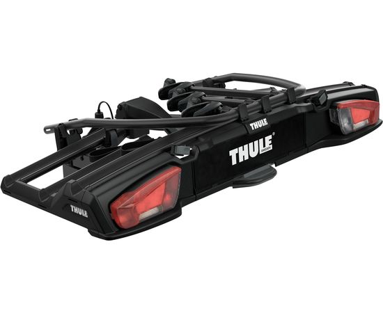 THULE VeloSpace XT 3 Black 939001 Velosipēdu turētājs uz sakabes āķa Velosipēdu turētāji